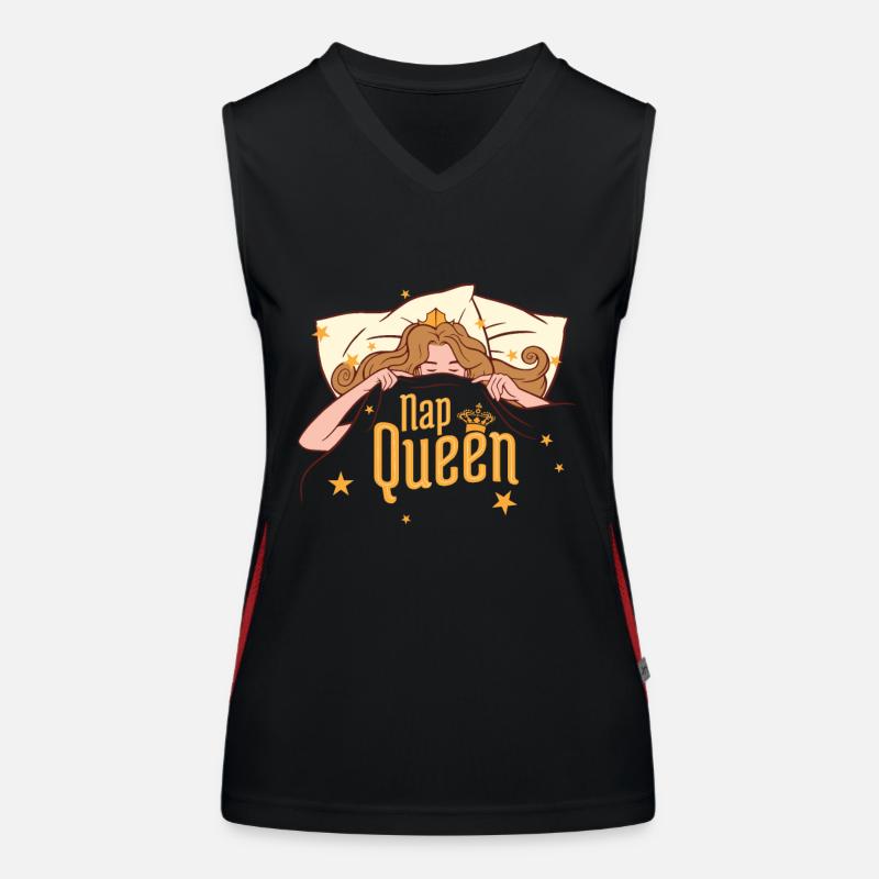 Nap Queen Funktionelles Kontrast-Tank Top für Frauen