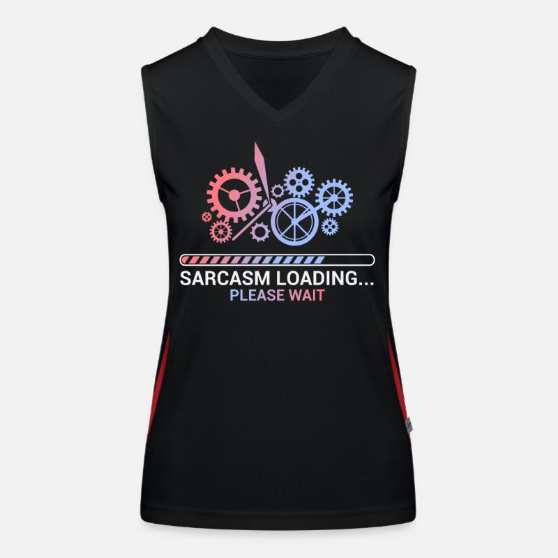 computer Women's Functional Contrast Tank Top