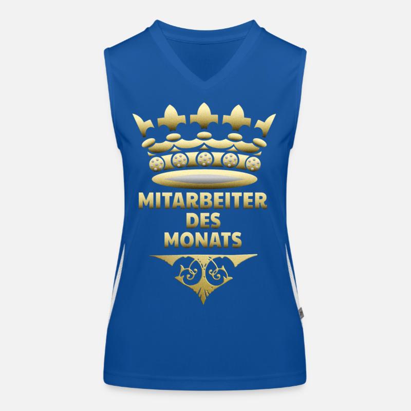 Mitarbeiter des Monats Funktionelles Kontrast-Tank Top für Frauen