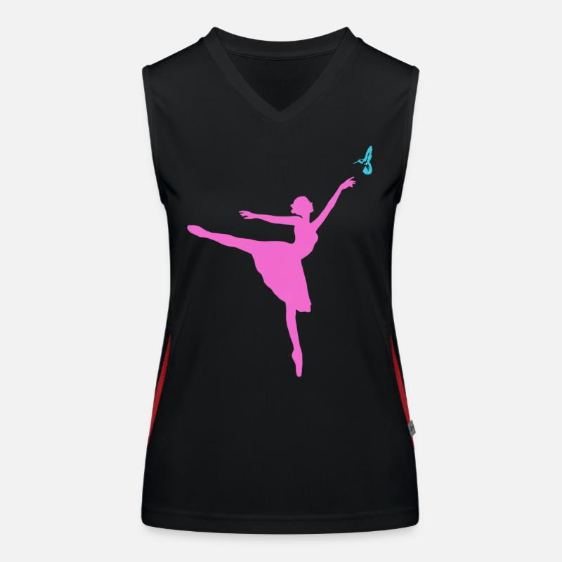 Dancer Débardeur respirant contrasté Femme