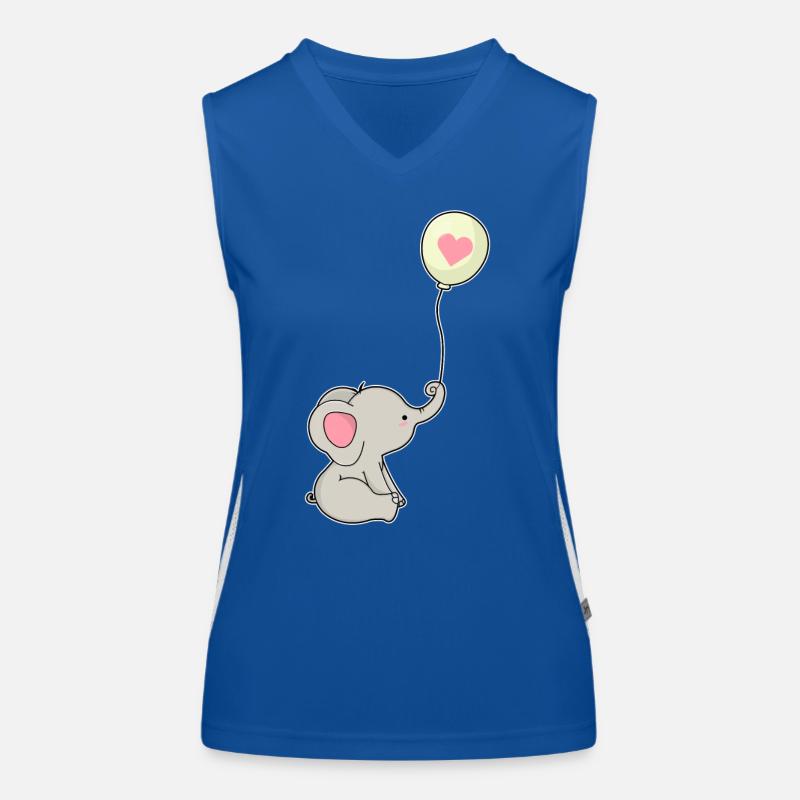 Ballon éléphant Débardeur respirant contrasté Femme