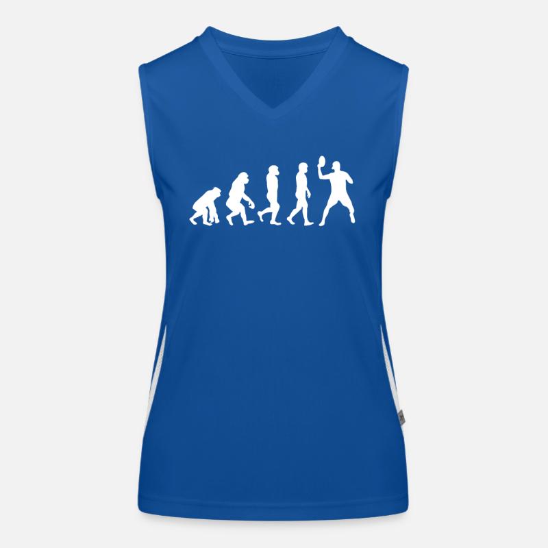 Disc golf evolution Women's Functional Contrast Tank Top