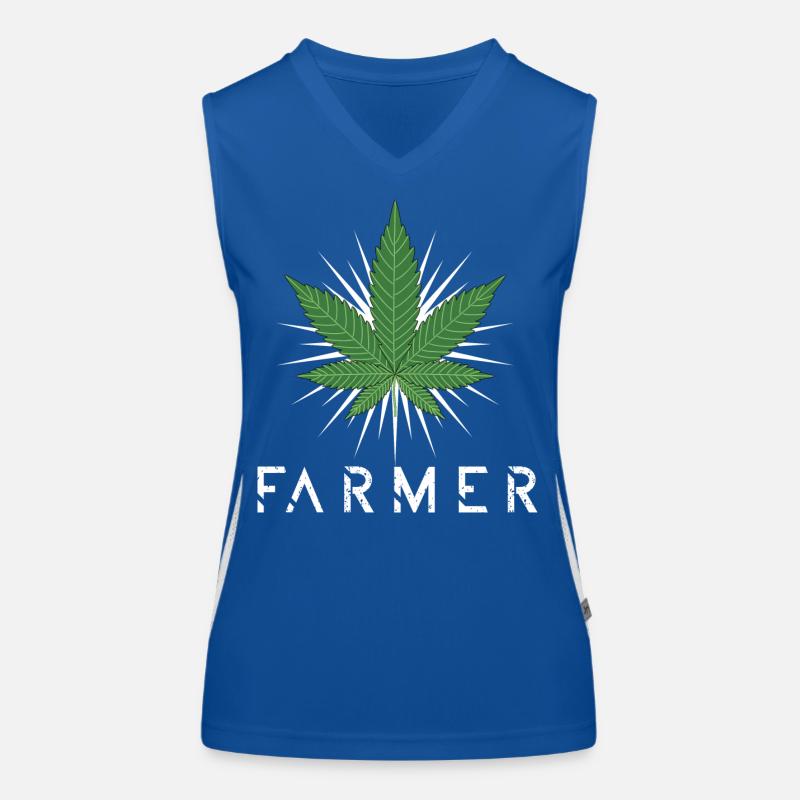 Chanvre Farmer Débardeur respirant contrasté Femme