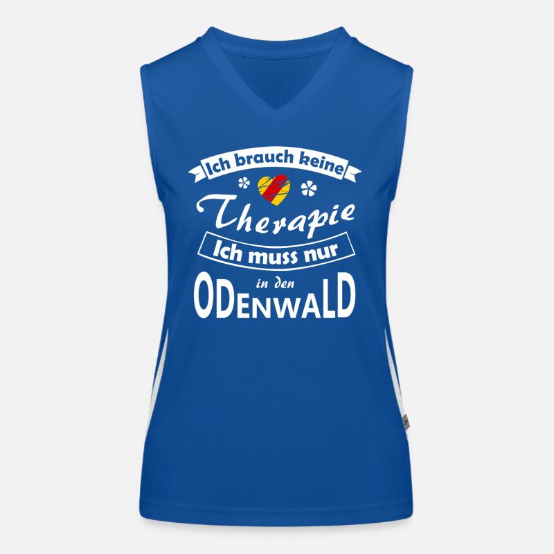 Odenwald Therapie Funktionelles Kontrast-Tank Top für Frauen