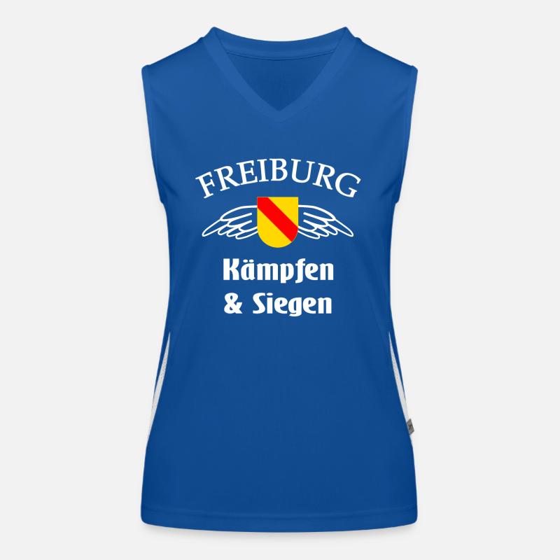 Freiburger Funktionelles Kontrast-Tank Top für Frauen