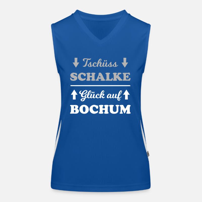 Aufstieg Bochum Funktionelles Kontrast-Tank Top für Frauen