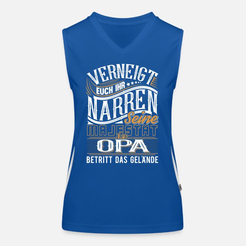 Opa Funktionelles Kontrast-Tank Top für Frauen