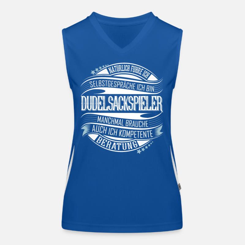 Dudelsack Funktionelles Kontrast-Tank Top für Frauen