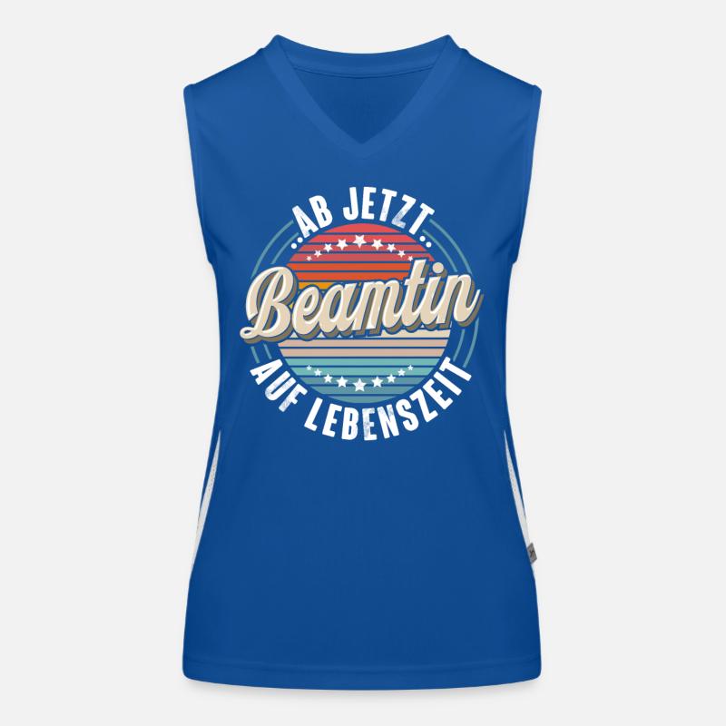 Beamtin Funktionelles Kontrast-Tank Top für Frauen
