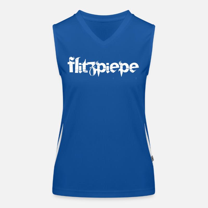 Flitzpiepe Funktionelles Kontrast-Tank Top für Frauen