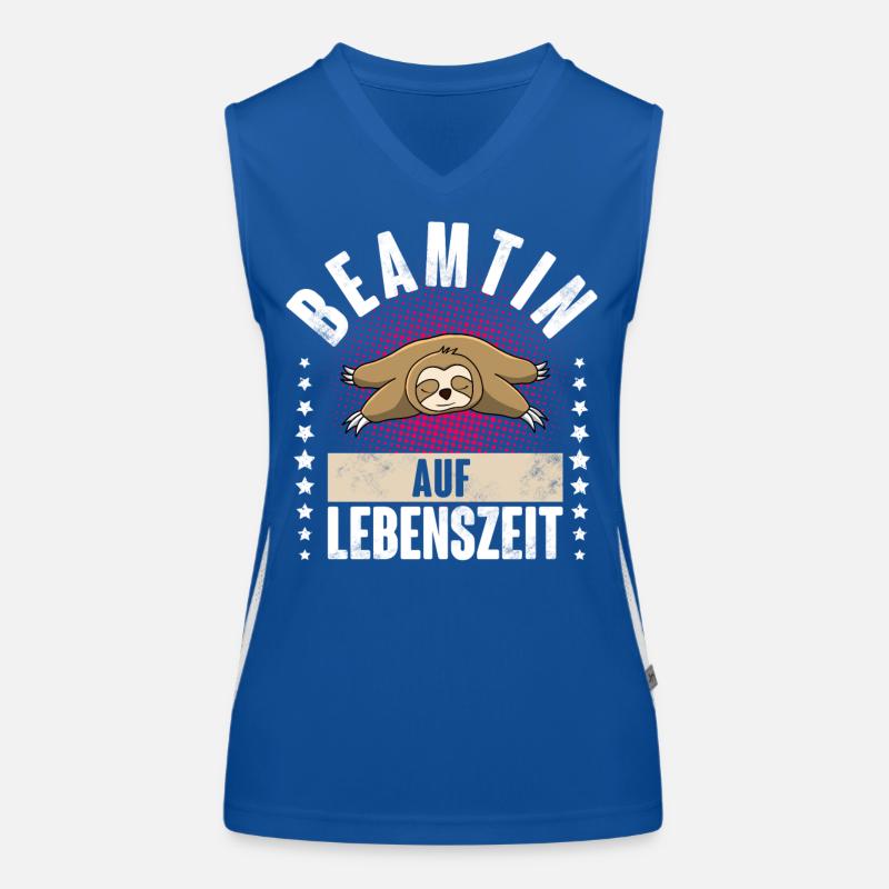 Beamtin Auf Lebenszeit Funktionelles Kontrast-Tank Top für Frauen
