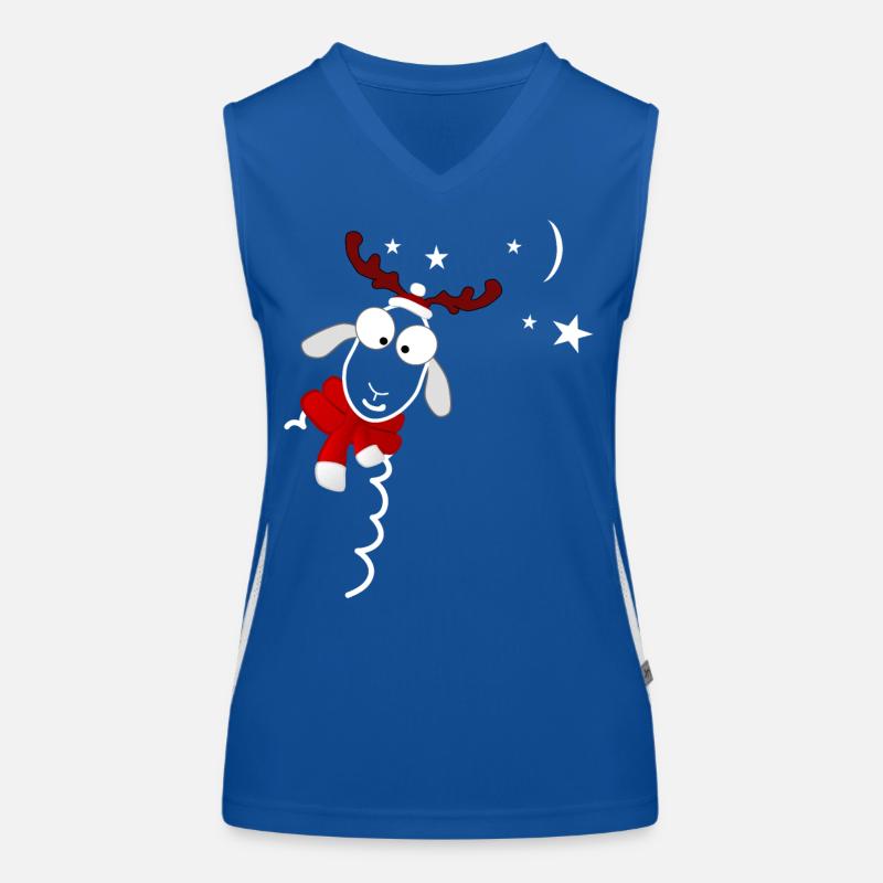 Noël Débardeur respirant contrasté Femme