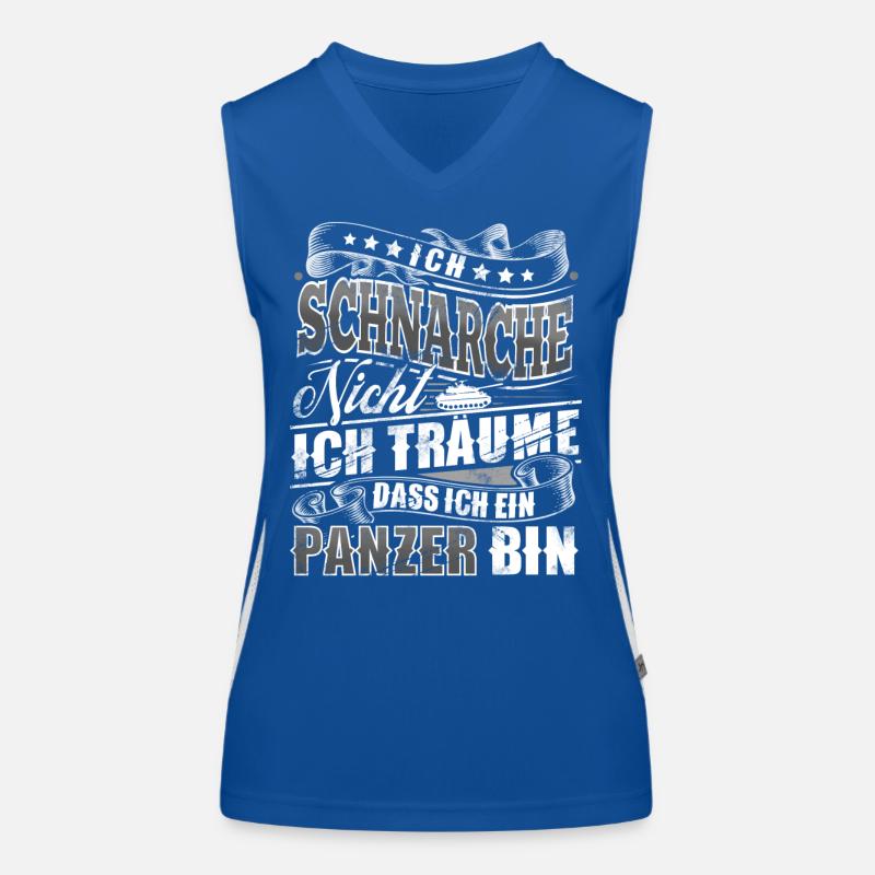 Panzer Funktionelles Kontrast-Tank Top für Frauen