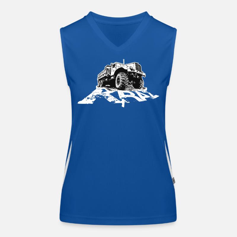 KRAZ lettering Women's Functional Contrast Tank Top