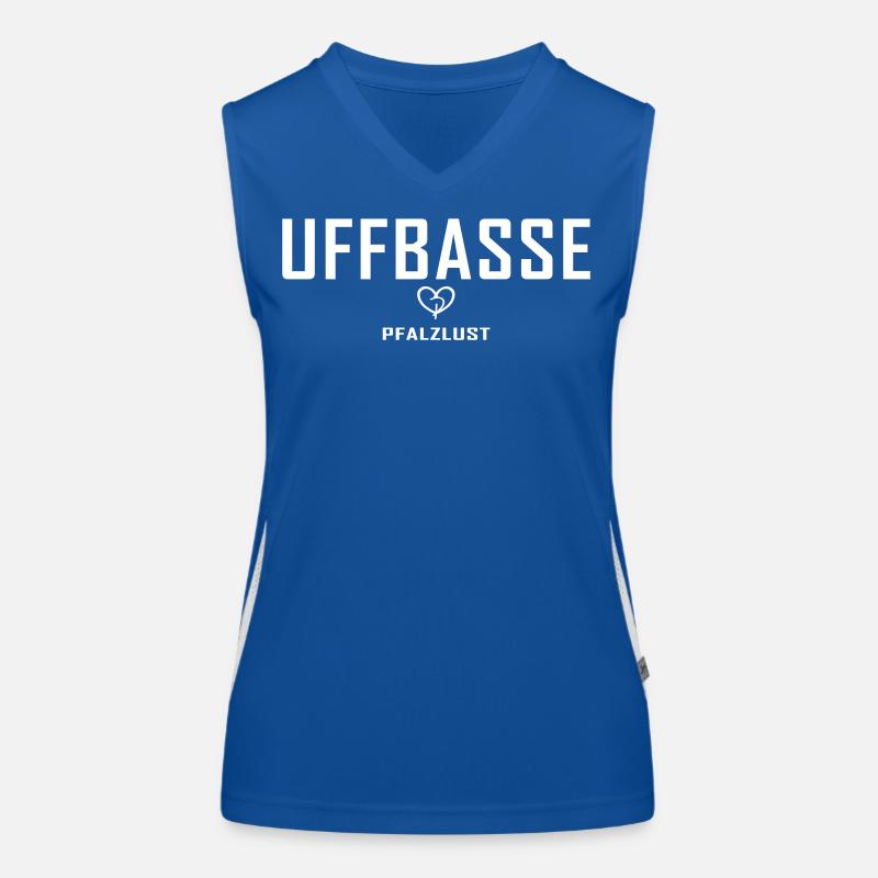 Uffbasse Funktionelles Kontrast-Tank Top für Frauen