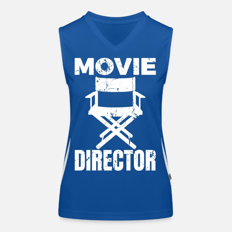 Regisseur Funktionelles Kontrast-Tank Top für Frauen