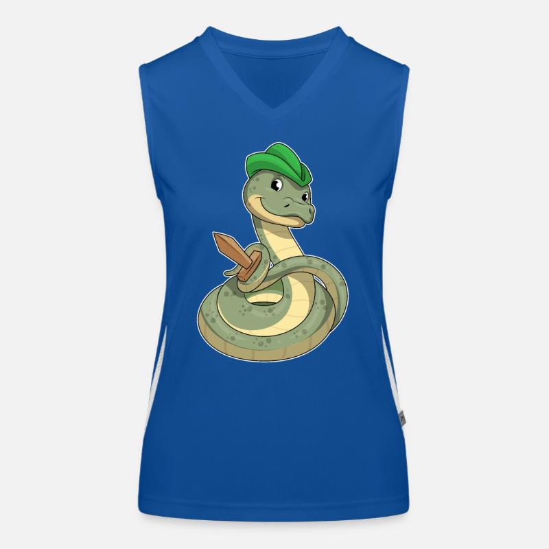 Épée Serpent Débardeur respirant contrasté Femme