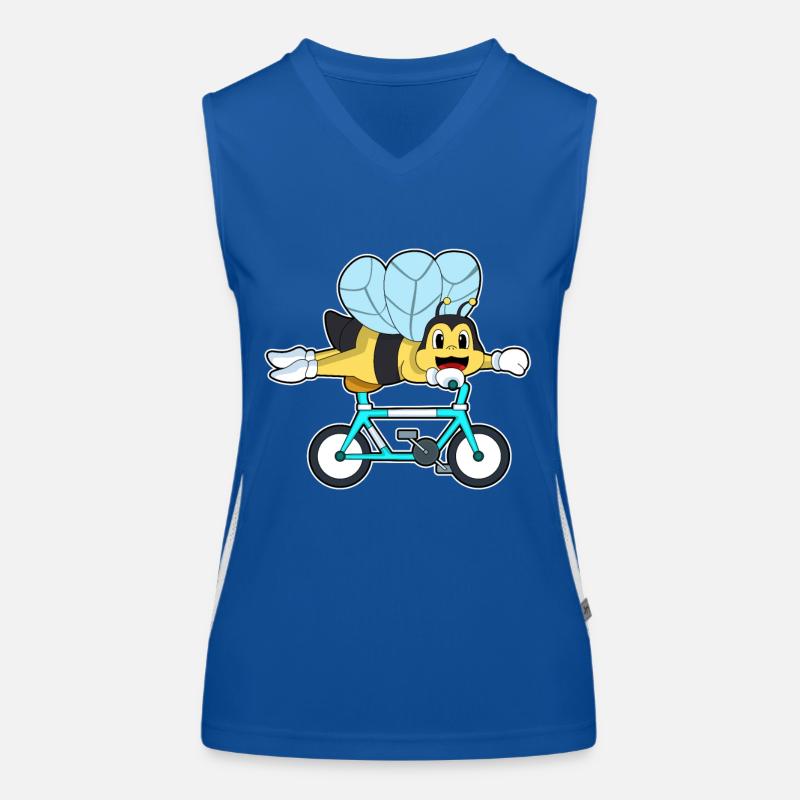 Vélo Bee Débardeur respirant contrasté Femme