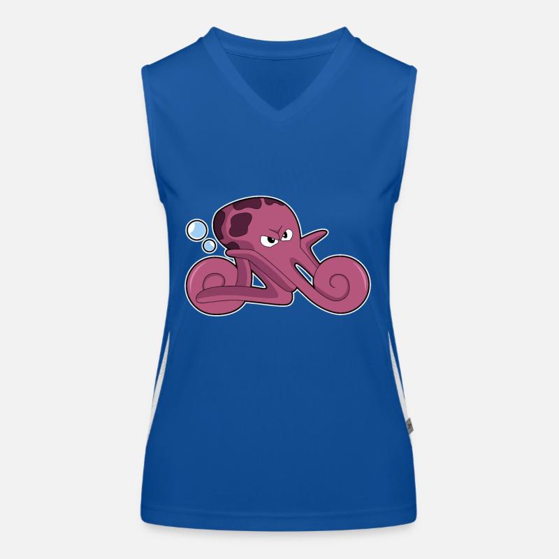 Moto Octopus Débardeur respirant contrasté Femme