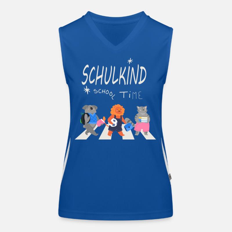 Back to school Women's Functional Contrast Tank Top