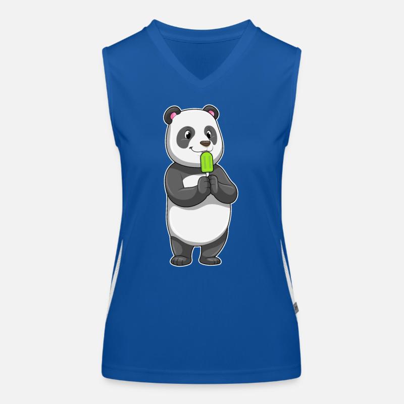 Panda Popsicles Débardeur respirant contrasté Femme