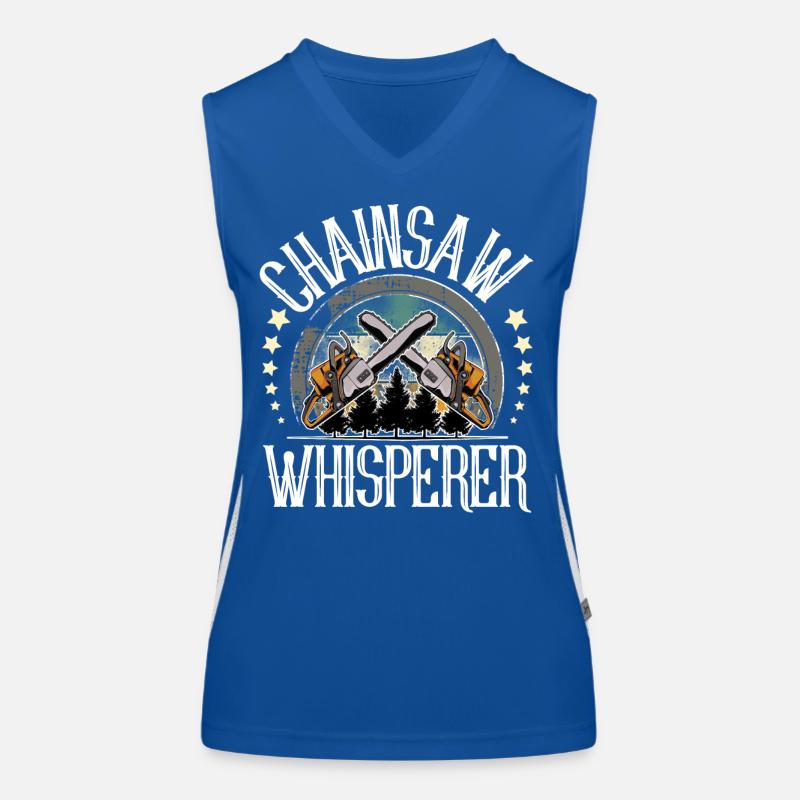 Lumberjack Tree Feller Women's Functional Contrast Tank Top