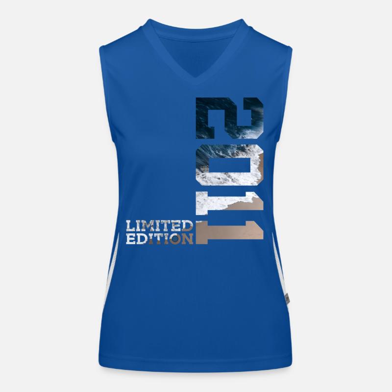 15. GEBURTSTAG LIMITED EDITION 2011 Funktionelles Kontrast-Tank Top für Frauen