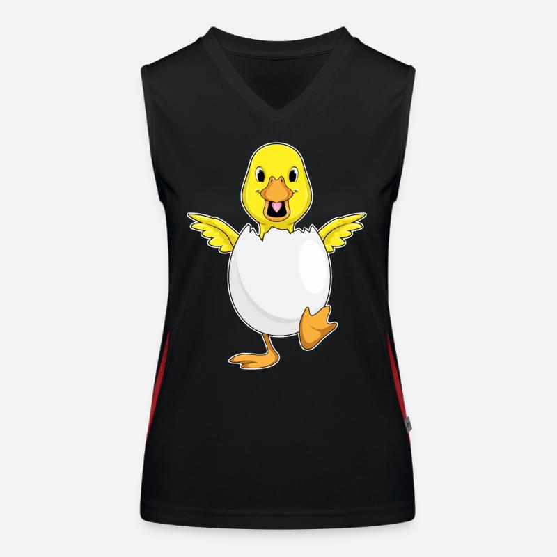 Duck Eggshell Women's Functional Contrast Tank Top
