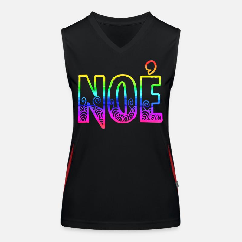 noe rs rainbow Women's Functional Contrast Tank Top