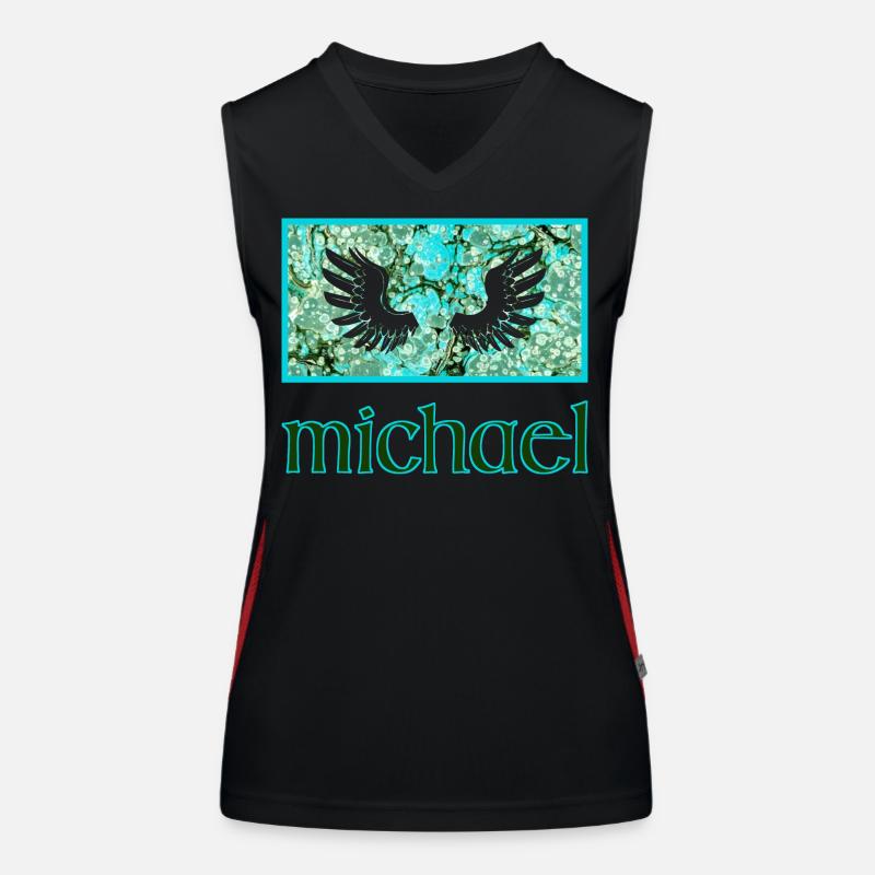 michel e 248 Débardeur respirant contrasté Femme