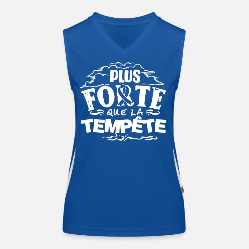 Plus forte que la tempête Débardeur respirant contrasté Femme