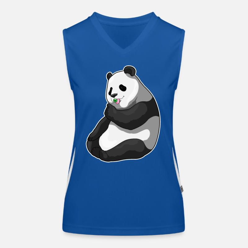 Sucette panda Débardeur respirant contrasté Femme