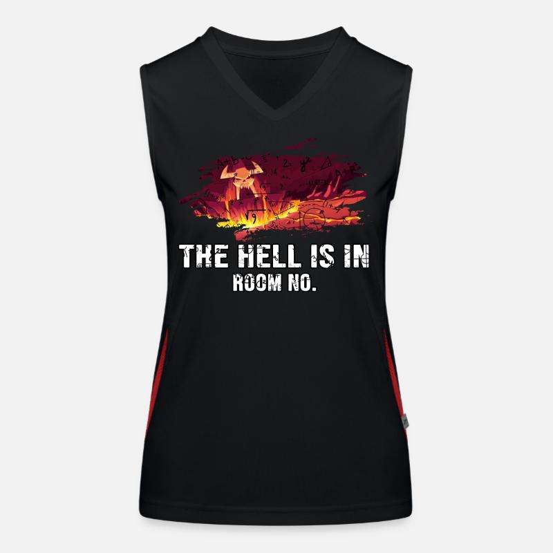 Math School Lesson Mathematics Math Room Math Work Women's Functional Contrast Tank Top