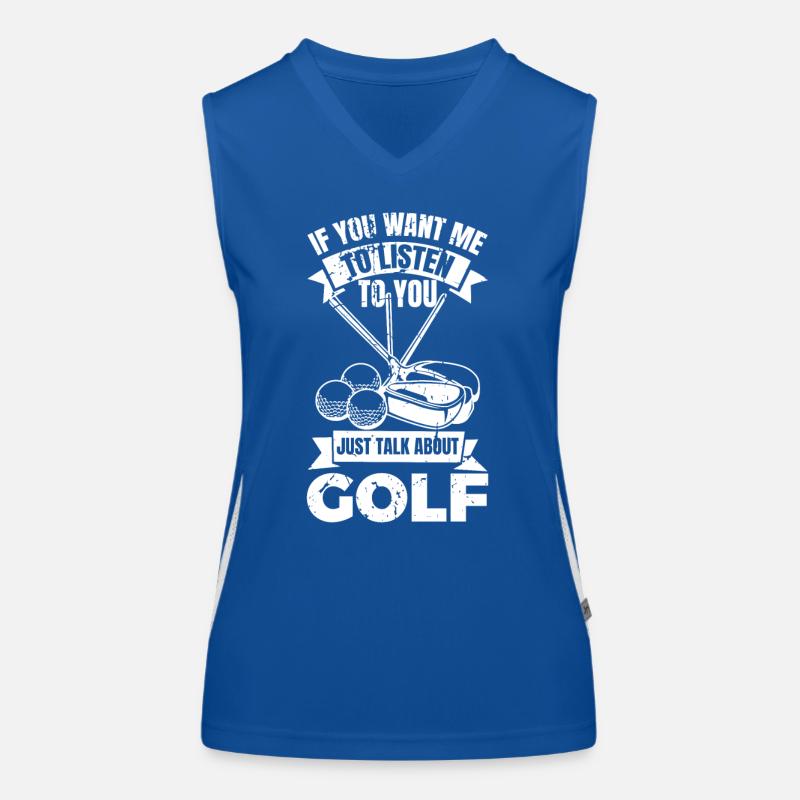 Golfe Débardeur respirant contrasté Femme