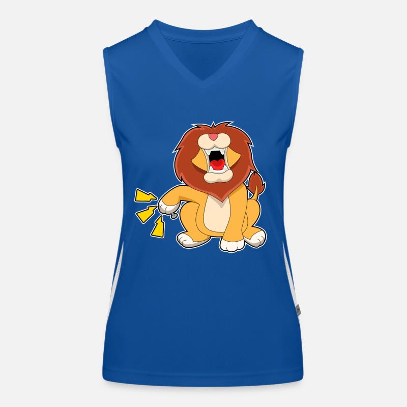 Löwe Nagel Funktionelles Kontrast-Tank Top für Frauen