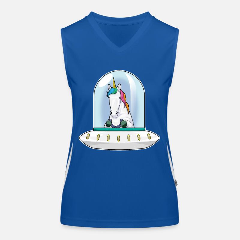 OVNI licorne Débardeur respirant contrasté Femme
