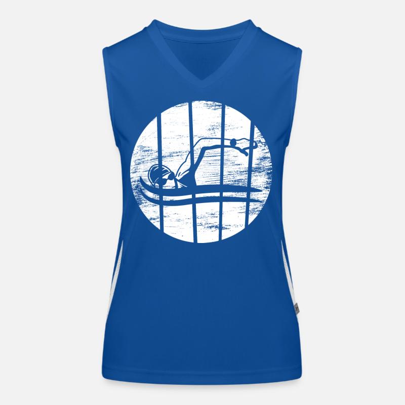Float Drawing Women's Functional Contrast Tank Top