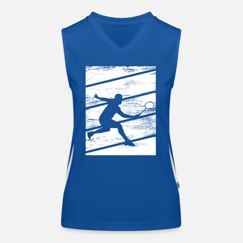 Badminton Funktionelles Kontrast-Tank Top für Frauen