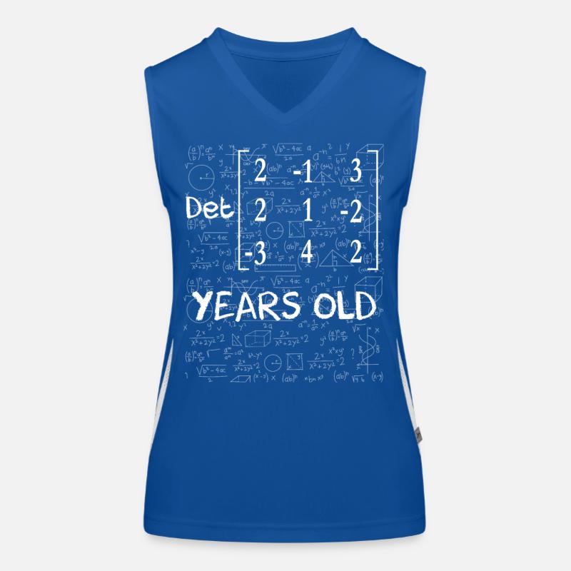 51e anniversaire 51 ans déterminant de matrice Débardeur respirant contrasté Femme