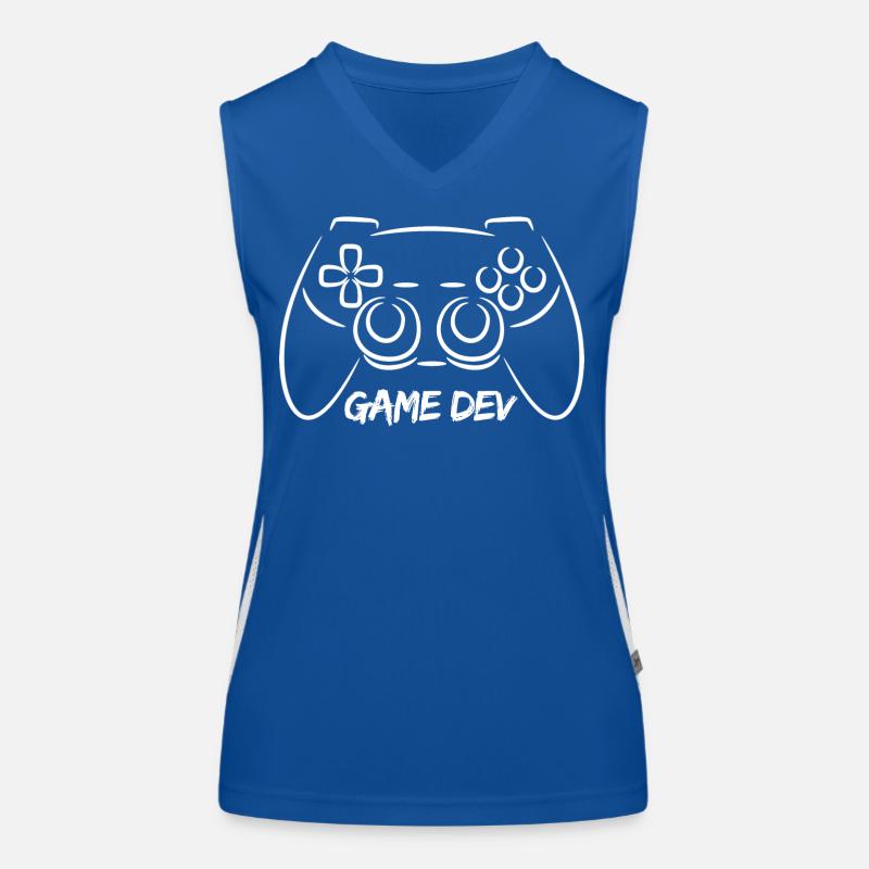 Game Developer Women's Functional Contrast Tank Top