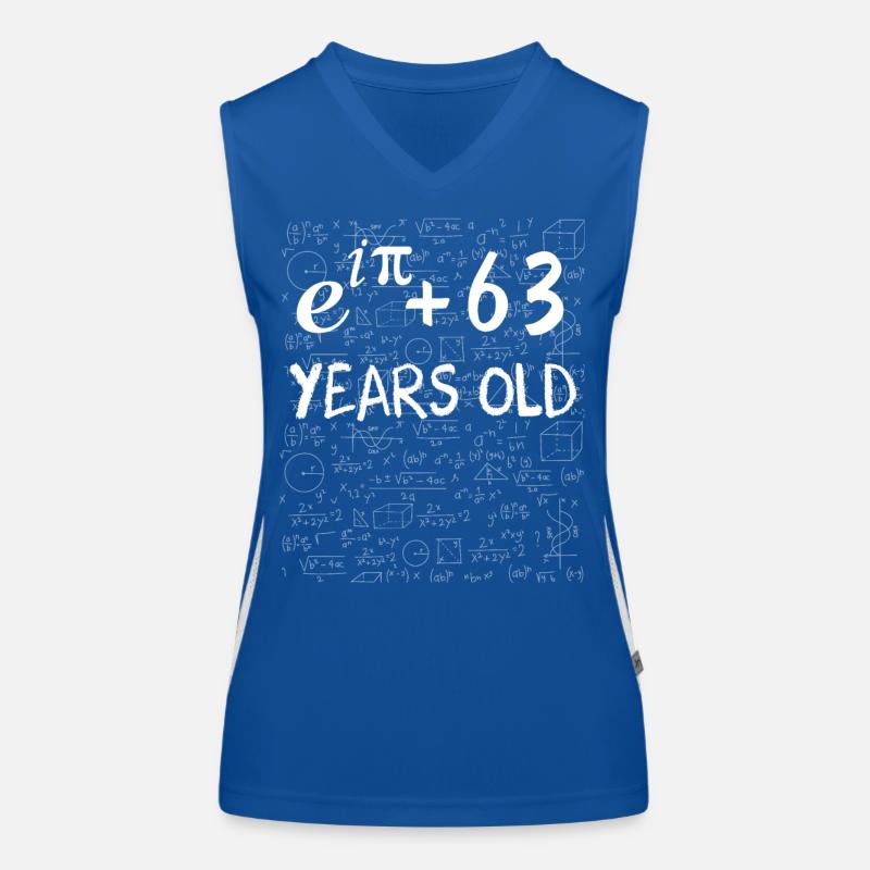 62. Geburtstag 62 Jahre Euler Funktionelles Kontrast-Tank Top für Frauen