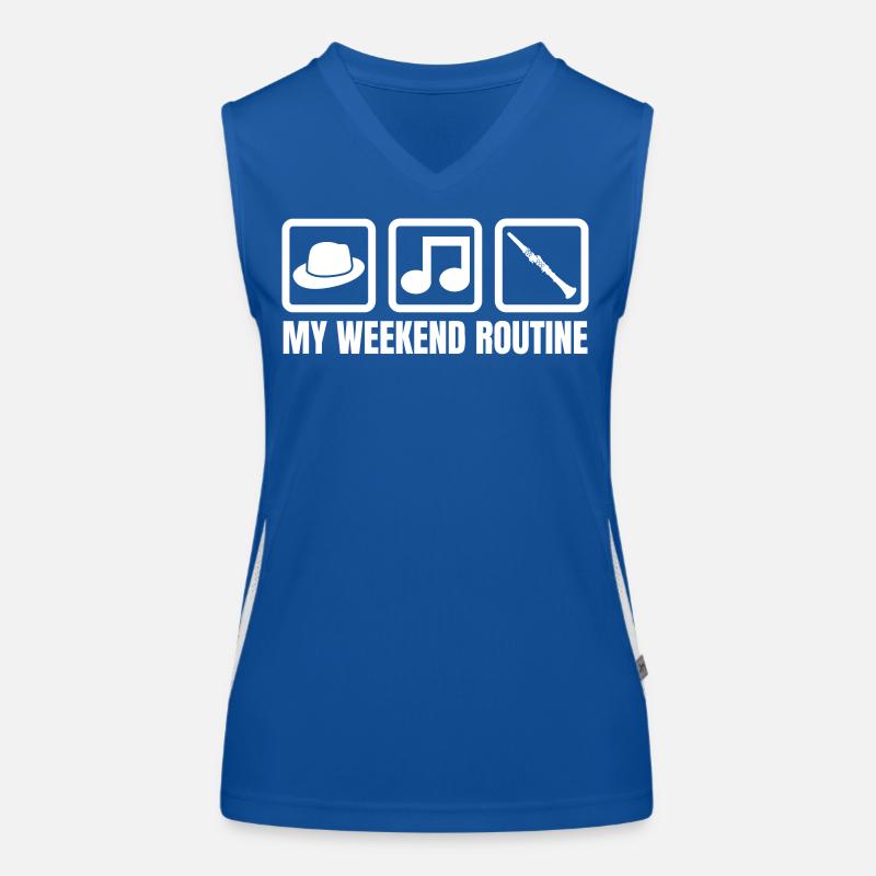 Clarinet Weekend Women's Functional Contrast Tank Top