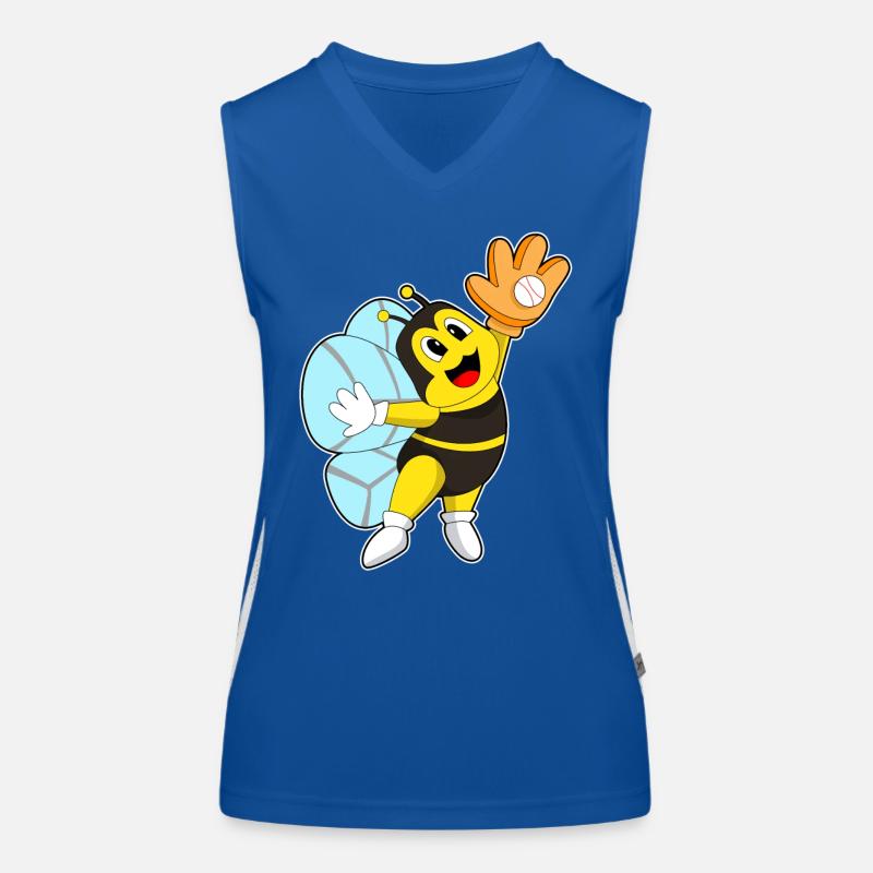 Gant de baseball Bee Baseball Débardeur respirant contrasté Femme