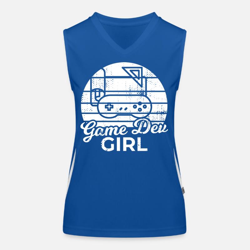 Game Dev Girl Women's Functional Contrast Tank Top
