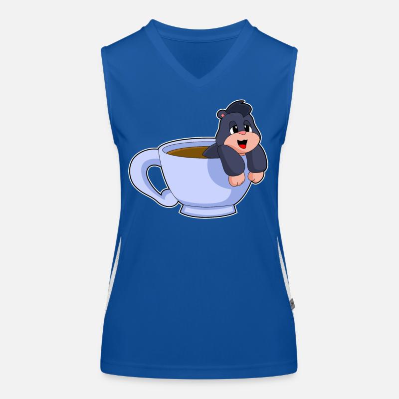 Tasse à café Mole Débardeur respirant contrasté Femme