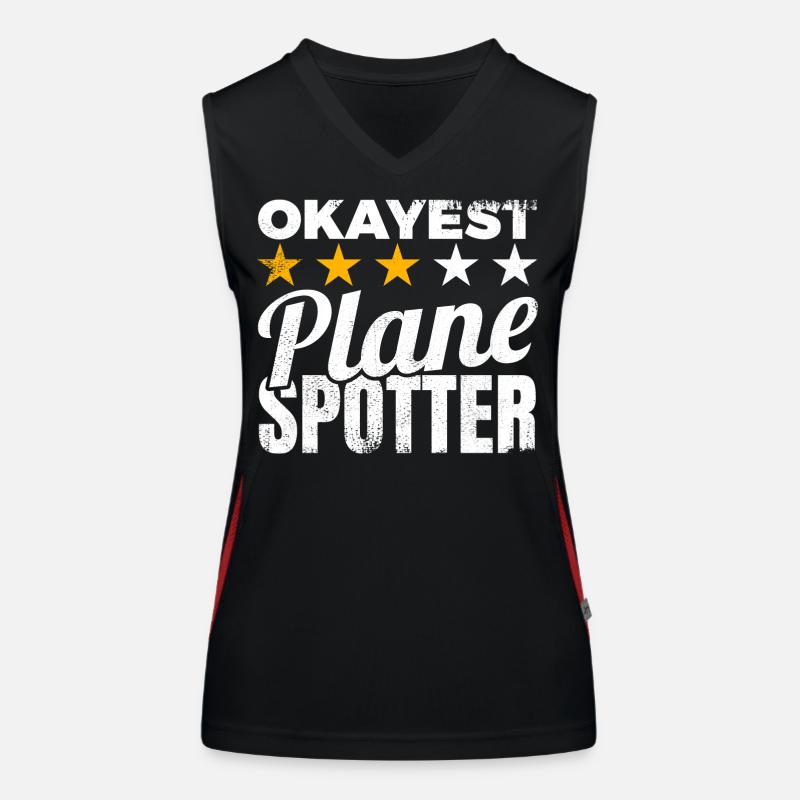 Average Planespotter Women's Functional Contrast Tank Top