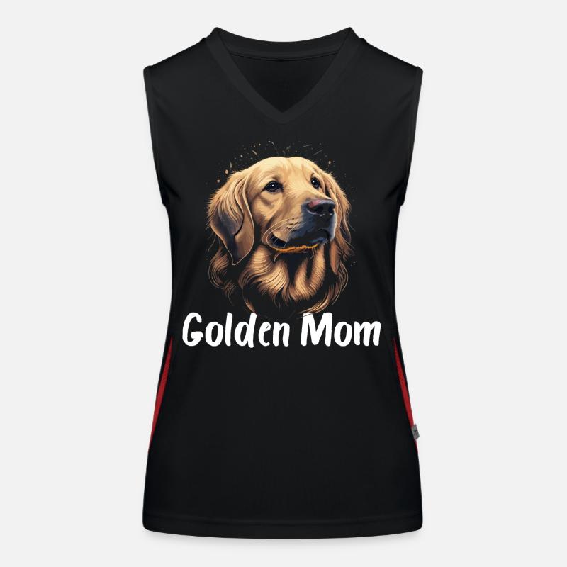 Maman dorée Débardeur respirant contrasté Femme