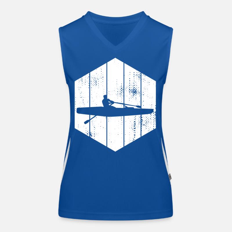 Skulls Rudern Funktionelles Kontrast-Tank Top für Frauen