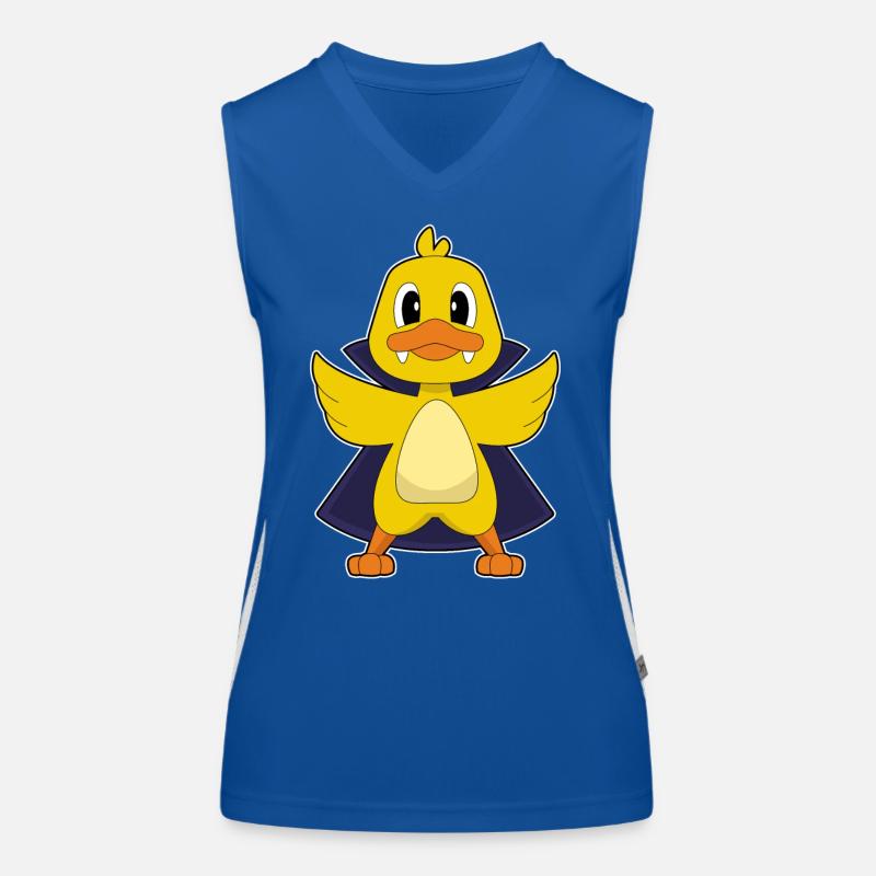 Canard Vampire Débardeur respirant contrasté Femme