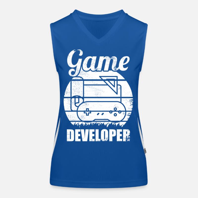 Games Developer Women's Functional Contrast Tank Top